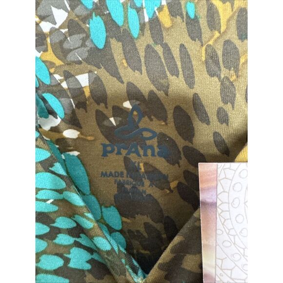 New Prana Women's Size XL  Sabin Racer Back Tank Top Agave Appaloosa NWT - Picture 2 of 13